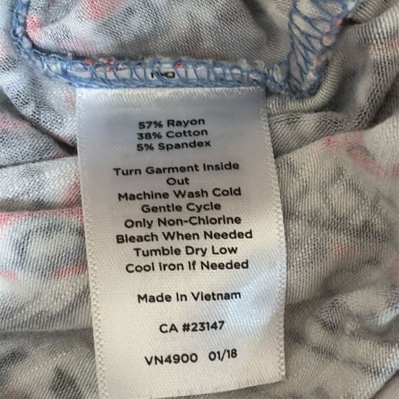 T by Talbots | Women’s Red/White/Blue Paisley Print Sleeveless Dress Sundress M - Picture 13 of 13